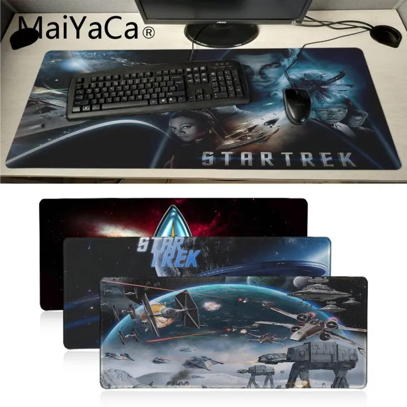 

MaiYaCa Star Trek Star war Rubber Pad to Mouse Game Anime Cartoon Computer Game Tablet Game Print Large Size Game Mouse Pad