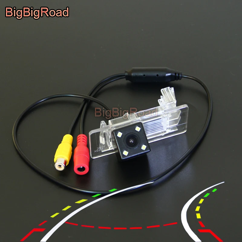 

BigBigRoad For Skoda Rapid FL Rapid Spaceback Hatchback Octavia / Car Parking Rear View Camera / HD CCD Back up Reverse Camera