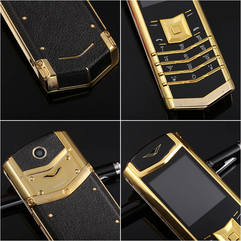2G GSM Luxury Bar Feature Cellphone Russian Key
