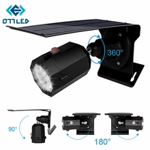 Солнечный свет Прожектор 10 светодиодный 360 регулируемый угол освещения 500lm водонепроницаемый светильник с тремя режимами для наружного Gardn стены двора