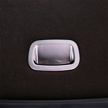 

WELKINRY car auto cover for JEEP Cherokee 2014 2015 2016 2017 ABS chrome rear tail trunk gate interior handle cup bowl cap trim