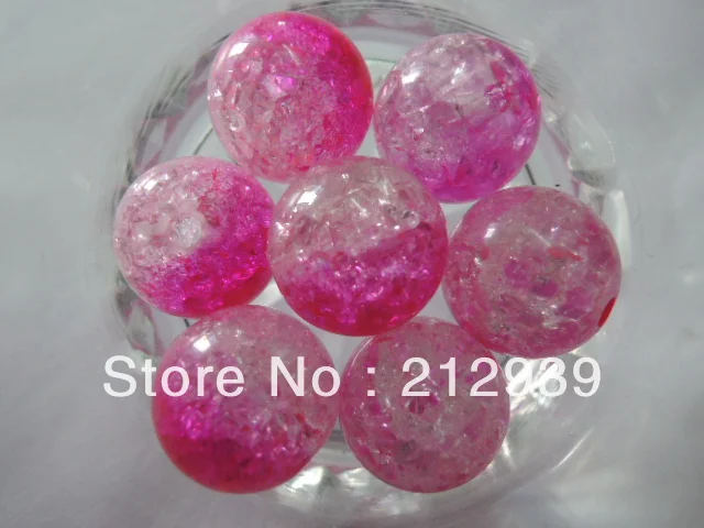 Best Selling 16MM Rose 210Pcs/Lot Round Fashion Acrylic Beads Cheap Charm Beaded Accessory For DIY Jewelry Wholesale! | Украшения и