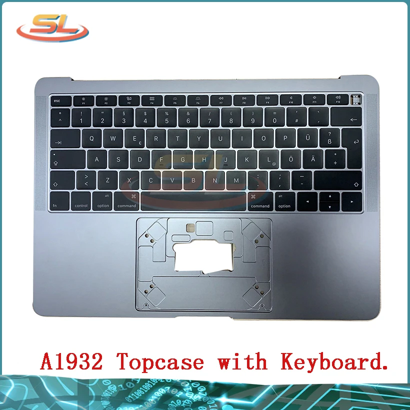 Чехол для MacBook Pro Retina 13 дюймов A1932 чехол рук с клавиатурой серый немецкой UK GR |