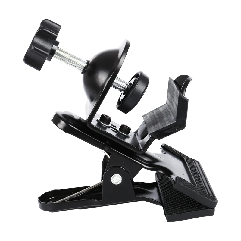 

1 Piece Multi-Functional Black Clamp Clip Holder with U-Clamp for Photography Studio Shooting Light Stand Tripod Boom Arm