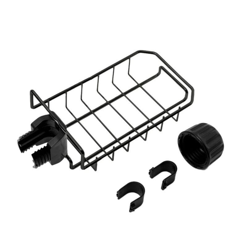 دائم صنبور الفولاذ المقاوم للصدأ رف الجوف تصميم خرقة استنزاف رف المنزلية المطبخ شحن اللكم بالوعة المنزل تخزين الرف