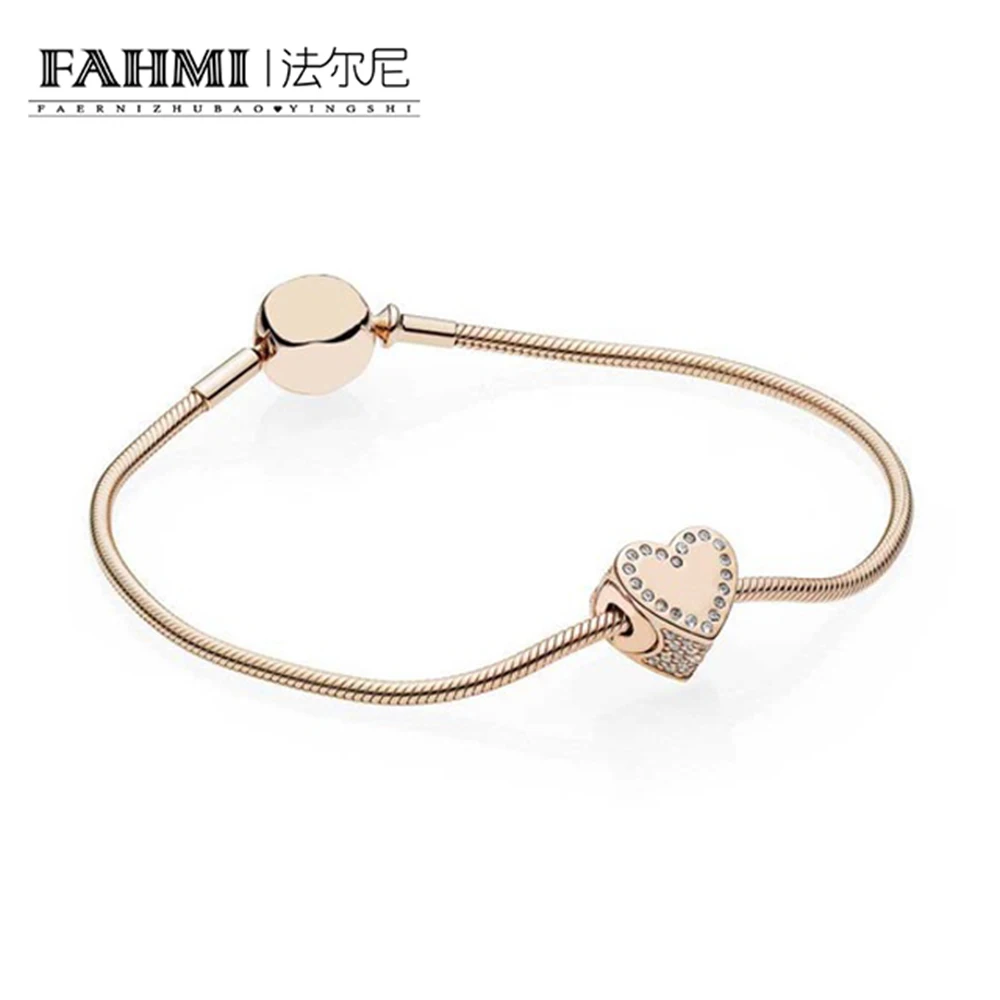 

100% 925 Sterling Silver Dedicated string and bracelet set DIY Original charm Bracelets jewelry A set of prices E series