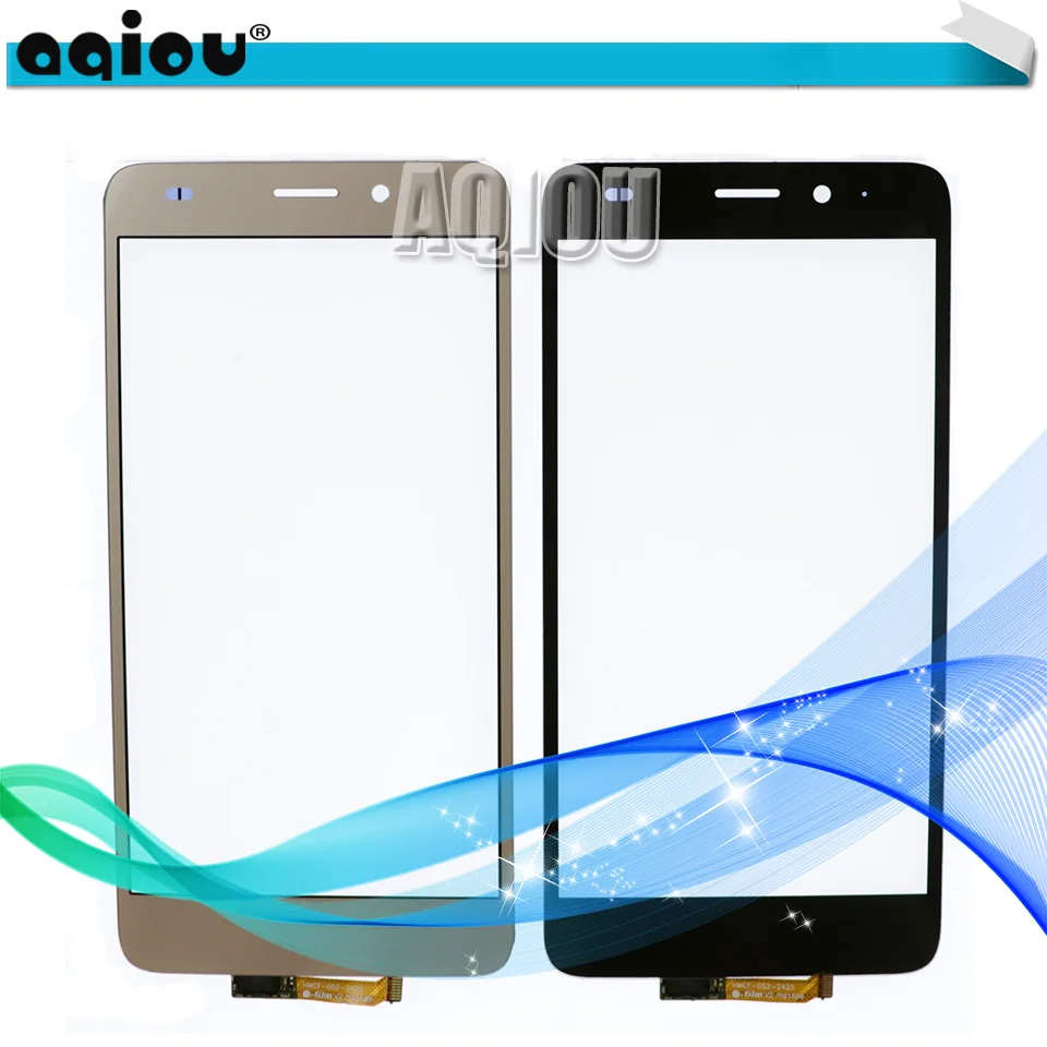 

Highest quality 5.2'' For HUAWEI Honor 5C Touch Screen Digitizer Front Glass Lens Sensor Panel Black White Gold