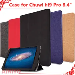 Защитный чехол для CHUWI Hi9 pro планшетный ПК, новейший модный чехол для chuwi hi9 pro дюймов 8,4 дюймов планшетный ПК + бесплатная пленка подарки