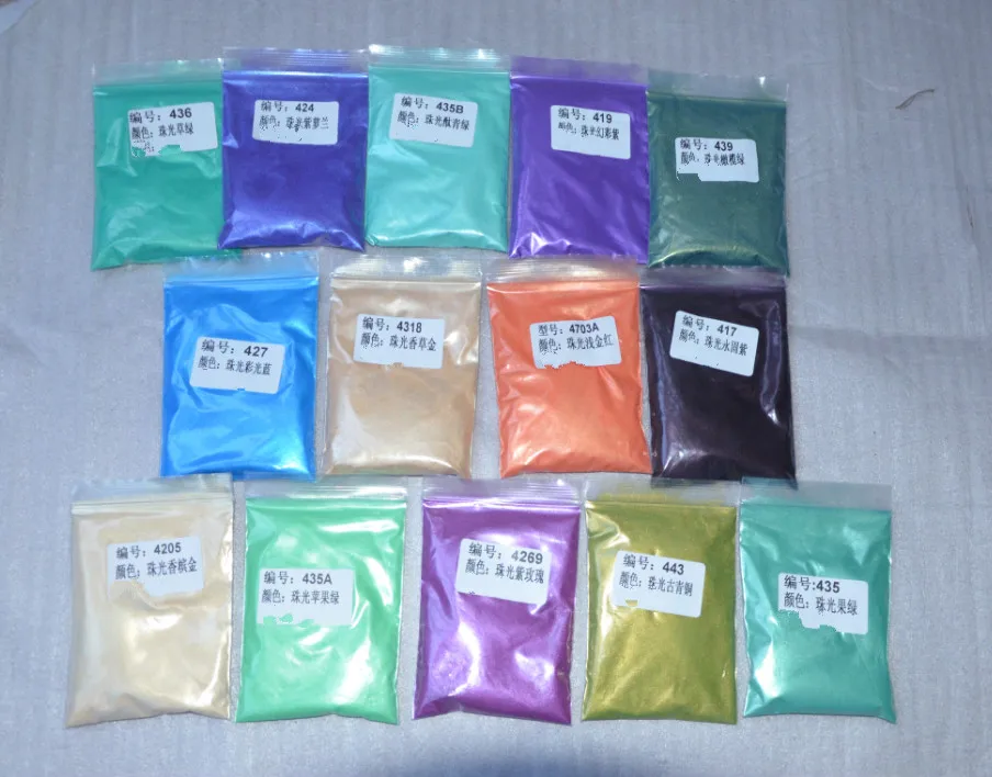 

20g Healthy Natural Mineral Mica Powder DIY For Soap Dye Soap Colorant makeup Eyeshadow Soap Powder Skin Care Free Shipping