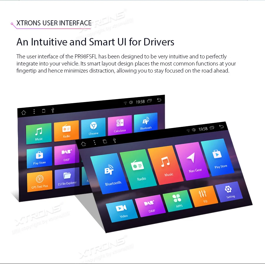 Excellent XTRONS 9" Android 8.1 Octa Core 2GB RAM 32GB ROM Car Multimedia Player GPS navigation for Ford focus 2012-2017 TPMS DAB No DVD 6