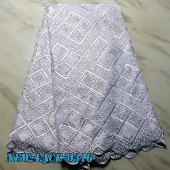 

Hot Sale French Lace Fabric With Stones 2019 High Quality African Lace Fabric Cotton Lace Nigerian Lace Fabrics DM001
