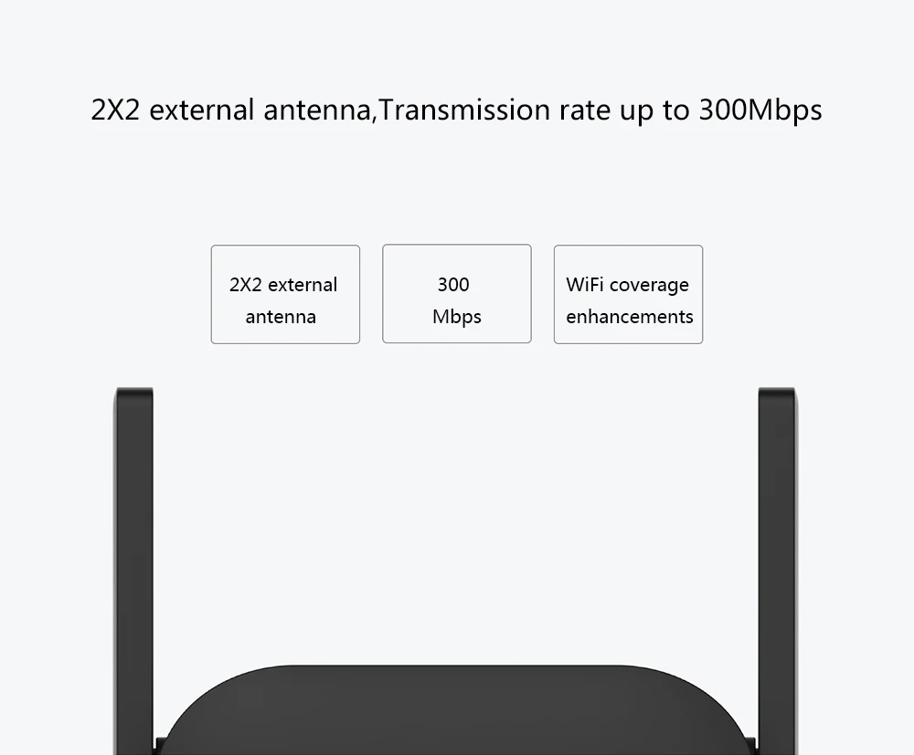 wifi amplifier 5ghz Tiểu Mi Bộ Khuếch Đại Pro 300Mbps Amplificador WI-FI Repeater Wifi Tín Hiệu Bao Da Mở Rộng Repeater 2.4G Mi Không Dây Đen router best budget wifi signal booster