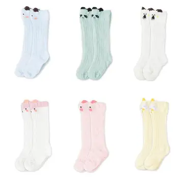 

Baby Children Knee Toddler High Long Tube Cotton Sock Infant Newborn Anti Mosquitoes Summer