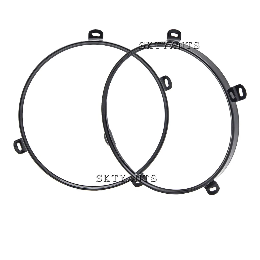

SKTYANTS 7 inch Headlight Ring Bracket Mounting Bezel for je-ep Wr-angler JK 2007-2018