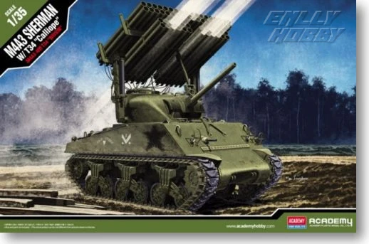 1/35 США M4 A3 Sherman W / T34 Calliope танк с ракетами 13294|rocket tanks|m4 shermansherman |