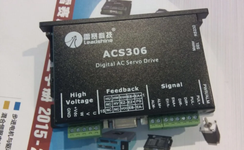 Новый Серводвигатель Leadshine ACS306 постоянного тока 24 30 В 1A to10A работает с 50 Вт