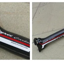 MTB Горный Дорожный велосипед Подседельный штырь из углеволокна 31,6 мм 27,2 мм 350 мм-красного и белого цвета