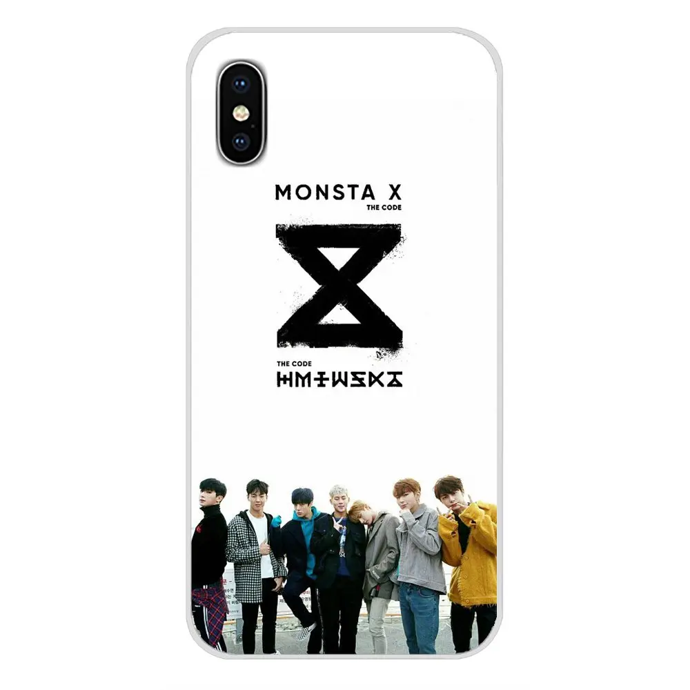 Монста х KPOP мальчик группа для Oneplus 3t 5T 6T Nokia детей возрастом 2 3 5 6 8 9 230 3310 1 7 Plus 2017 2018