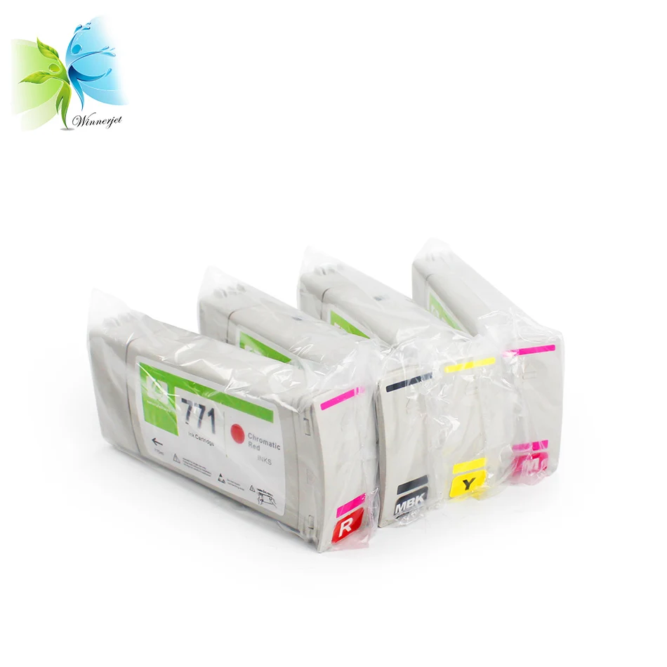 Winnerjet 771 # Восстановленный чернильный картридж для принтера HP Designjet Z6200 Z6600 Z6800 с