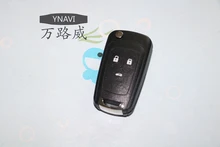 Car Key Cover With 3 Buttons Combo Keyless Housing Flip Folding Key Shell HU100 Blade For Chevrolet Cruze Free Shipping