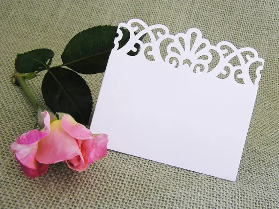 Flourish tent place cards rustic Wedding bridal baby shower Party Anniversary Seating table number name Tented Escort Cardpc001