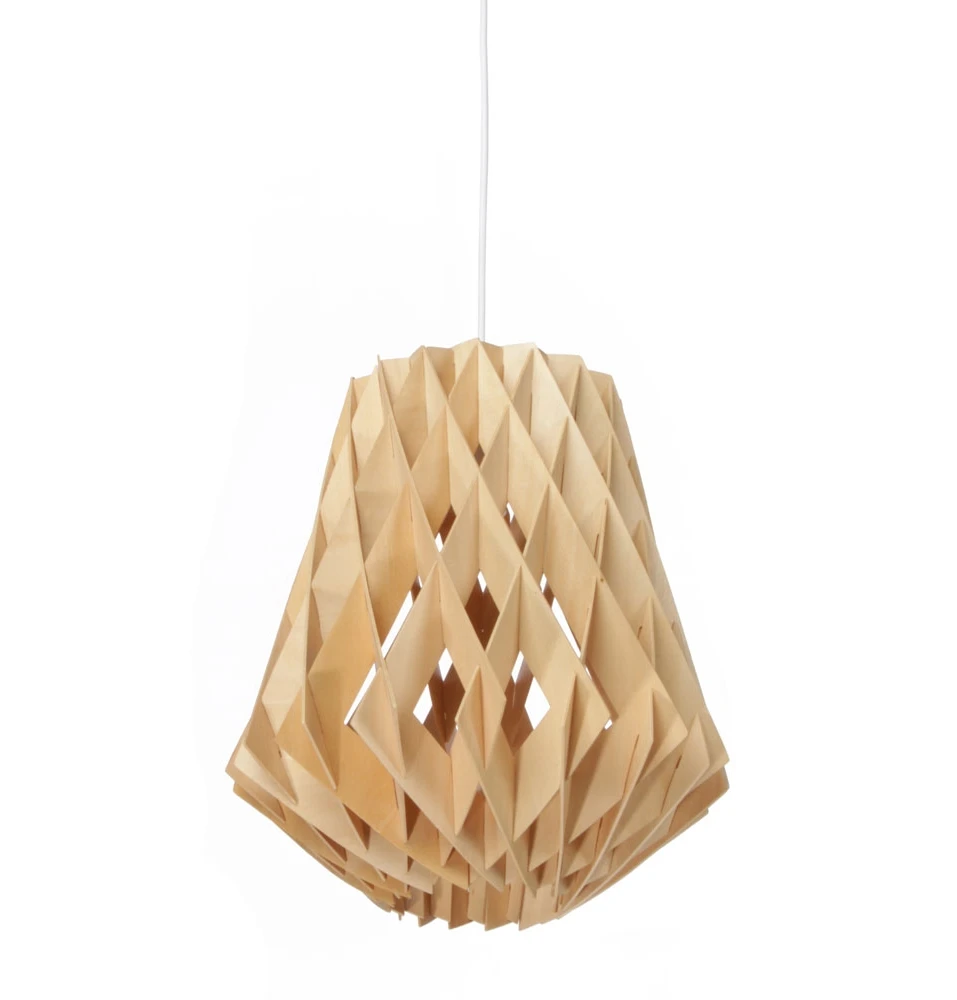 Small Plike Pendant Lights White Black Natural Wood Pendant Light Nordic Minimalist Suspension Homedecor Lighting Fixtures PL409