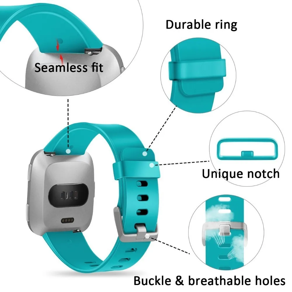 Ремешок Duszake для Fitbit Versa Lite Band мягкий Браслет Edition|Смарт-аксессуары| |