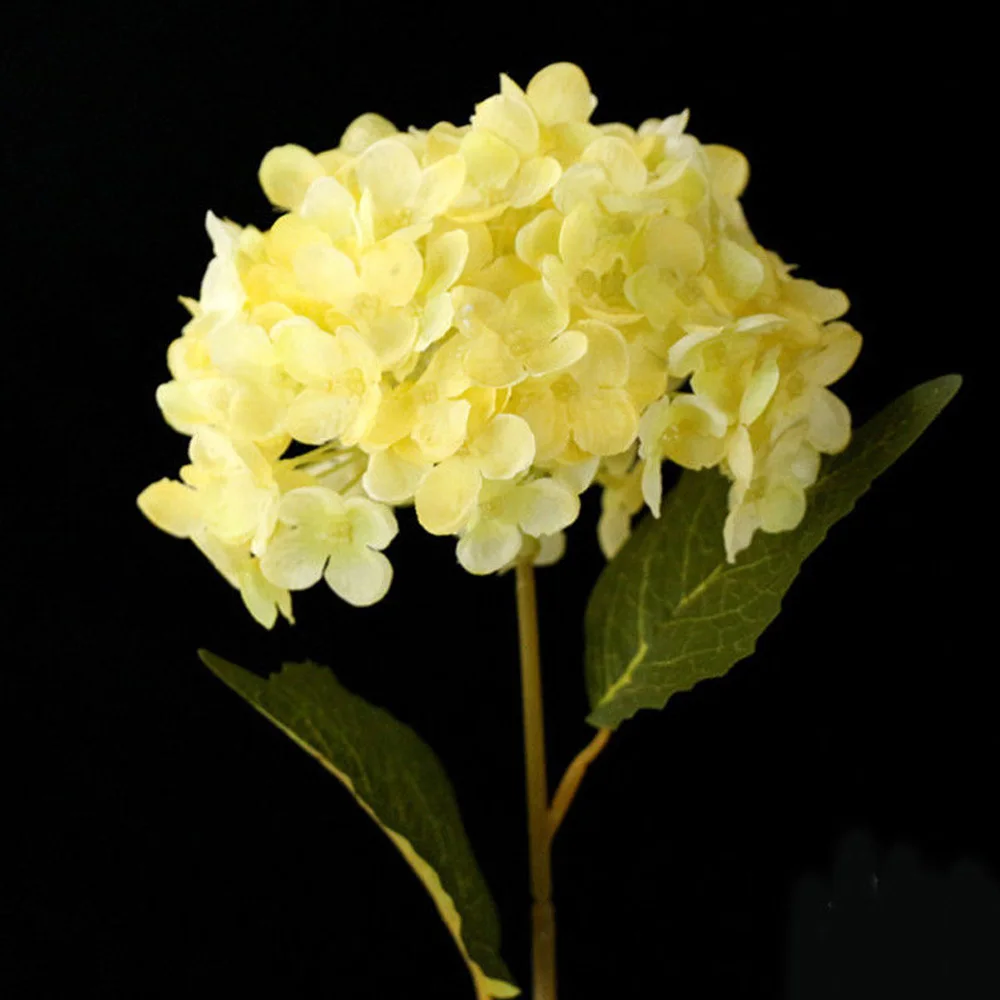 Искусственные цветы гортензии цветок для дома декоративные аксессуары для вечеринок розовый синий белый желтый и т. Д