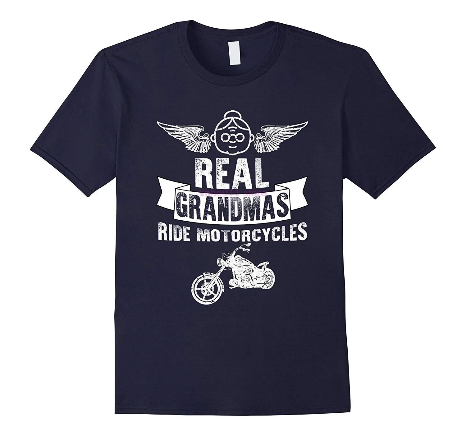 

GILDAN new men shirt Funny Real Grandmas Ride Motorcycle Tshirt Mothers Day Meme