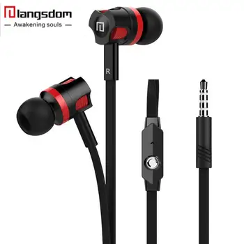 

Langsdom JM26 3.5mm In-ear Stereo Headphone Earphones Headset Super Bass Sound with Mic for Samsung xiaomi redmi note 3 Meizu M2