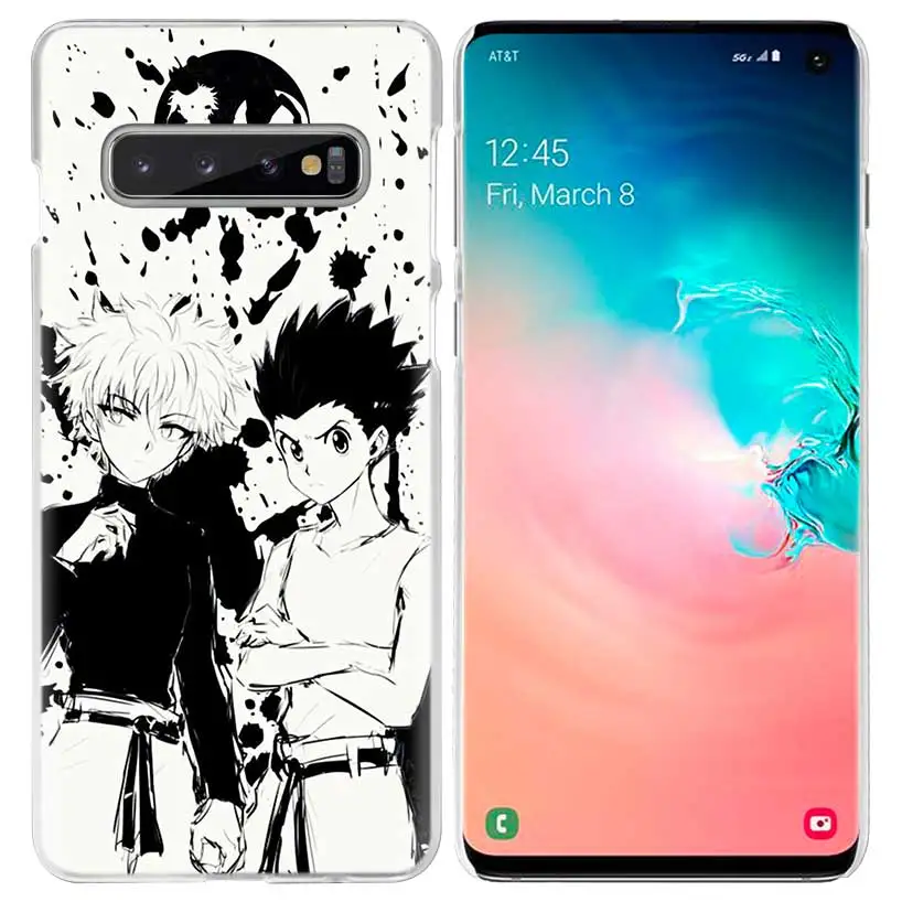 Hunter x охотников чехол для samsung Galaxy S10 5G S10e S9 S8 M40 M30 M20 M10 J4 J6 плюс J8 Note 8 9 Жесткий чехол с рисунком из аниме чехол для телефона