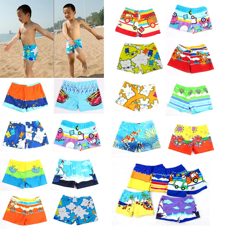 Детская одежда для плавания и дайвинга Шорты для плавания для маленьких мальчиков летний купальный костюм в морском стиле для От 2 до 5 лет и мальчиков