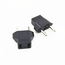 2017 2 pcs/lot New EU To China Plug Adapter Socket Plug Converter Travel Electrical Power Adapter Socket EU To China Plug
