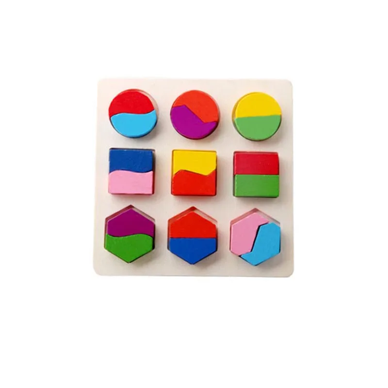 Wooden Geometric Shapes Puzzle Sorting Math Montessori Preschool Learning Educational Game Math Toys for Children Christmas Gift Wooden Geometric Shapes Puzzle Sorting Math Montessori Preschool Learning Educational Game Math Toys for Children Christmas Gift