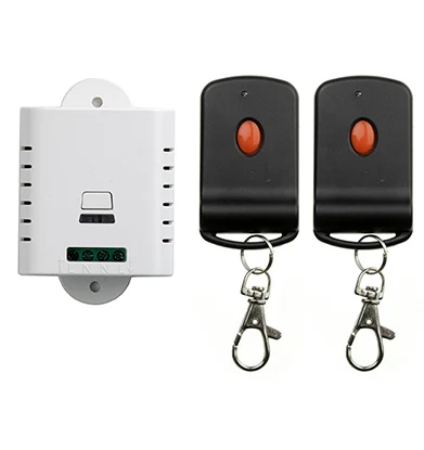 

85V 110V 120V 220V 250V 1CH RF Wireless Remote Control Switch System 2 transmitter & 1 receiver relay Receiver Smart Home Switch