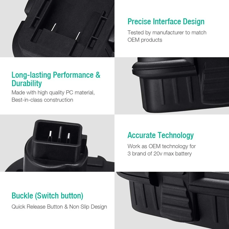 Адаптер для аккумулятора Bps18D Usb переходник Black Decker Porter кабель Стэнли 20 в