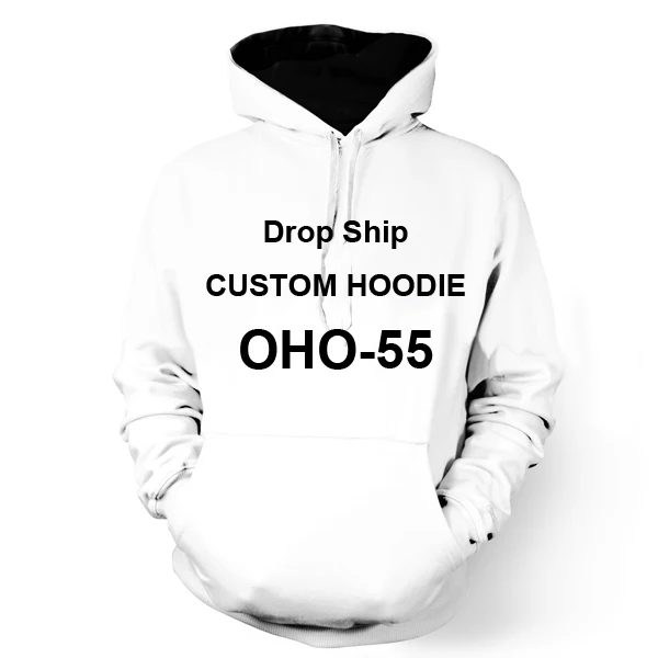 ONSEME пользовательские толстовки с капюшоном толстовки с длинными рукавами DIY Crewneck Пуловеры OHO-41-60 - Color: OHO-55