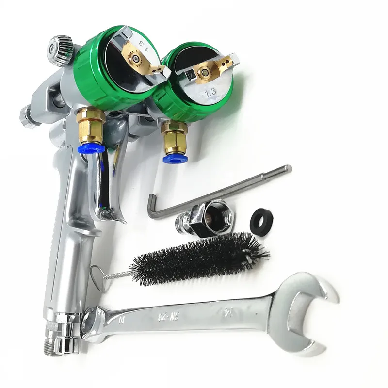 Пистолеты распылители с давлением и двойным соплом 1 4 мм|double nozzle|nozzle spray gundouble nozzle
