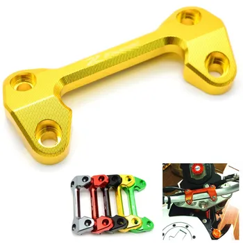 

For z1000 Motorcycle CNC Aluminum Handlebar Risers Mount Top Cover Clamp For Kawasaki Z1000 2010 2011 2012 2013 2014 2015 2016