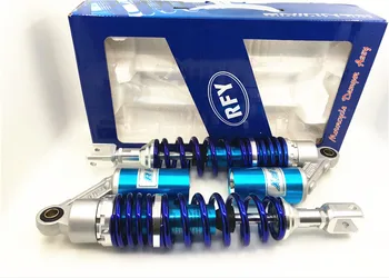 

2pieces 13.5 "340mm U type Double spring Motorcycle Shock Absorbers For Suzuki Honda Kawasaki Yamaha Scooter ATV Silver + blue