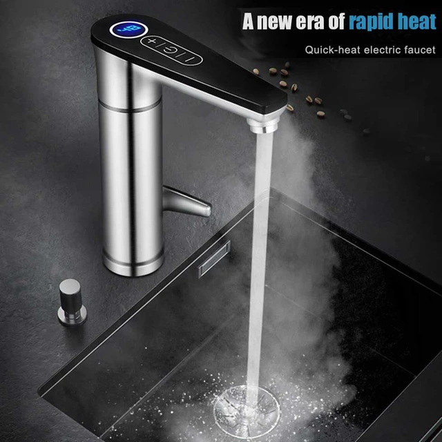 3000W Electric Faucet Fast Heating Water Heater Banheiro Tankless Electric  Tap Touch Bathroom/Kitchen Water Faucet Torneira 220V - AliExpress