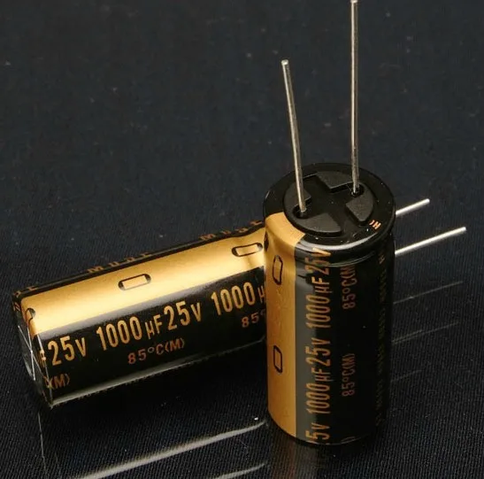 New original Japanese nichicon 25V 1000UF audio electrolytic capacitor
