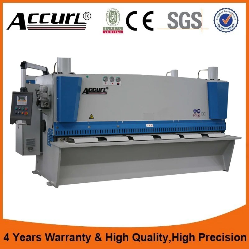 QC11Y hydraulic guillotine shear 4m, guillotine shears and press brake
