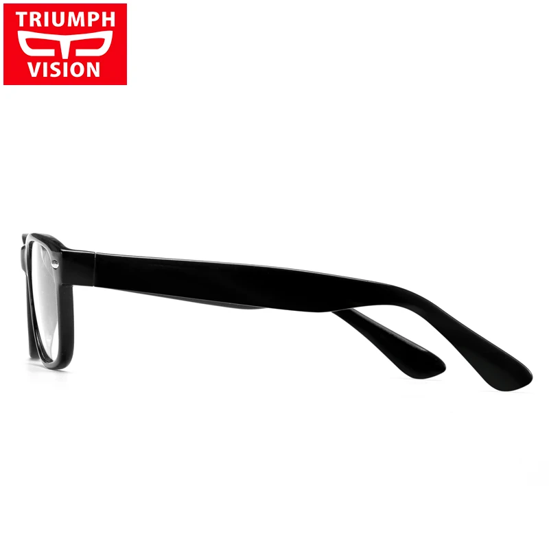 Мужские фотохромные очки TRIUMPH VISION брендовые дизайнерские в оправе с заклепками