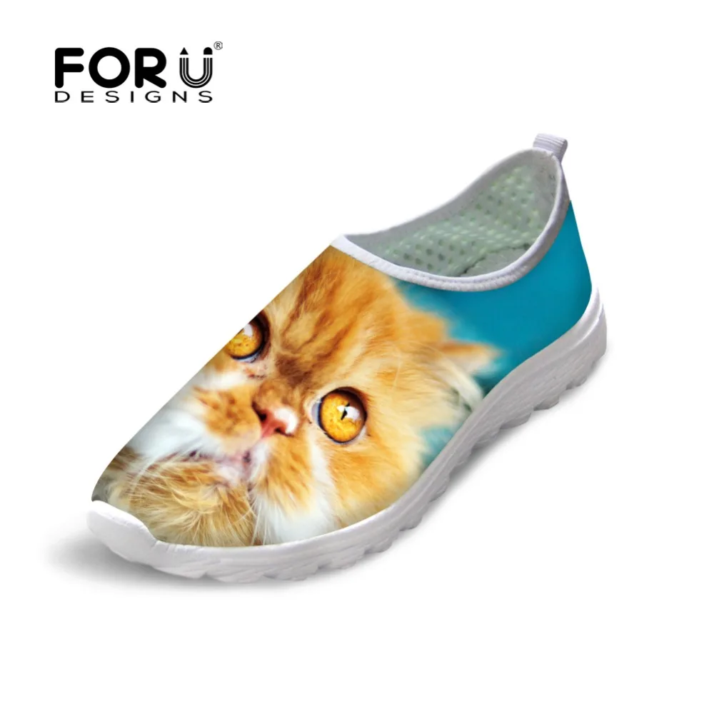 

FORUDESIGNS 2018 Fashion Women Summer Slip on Flats Breathable Comfort Light Mesh Flat Shoes Casual Female Walk Lady Beach Shoes