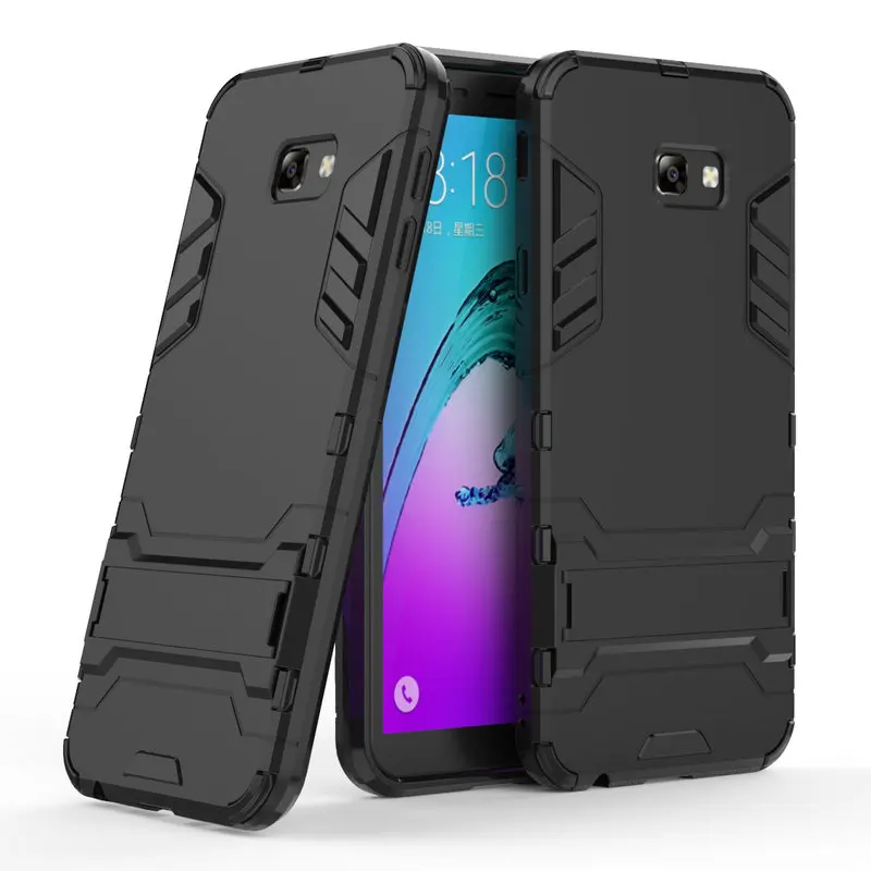 

Armor Shock Proof Case For Samsung Galaxy J4 Plus J4+ SM-J415F 3D Shield PC+Silicone Phone Case Cover For Samsung Galaxy J4 Plus