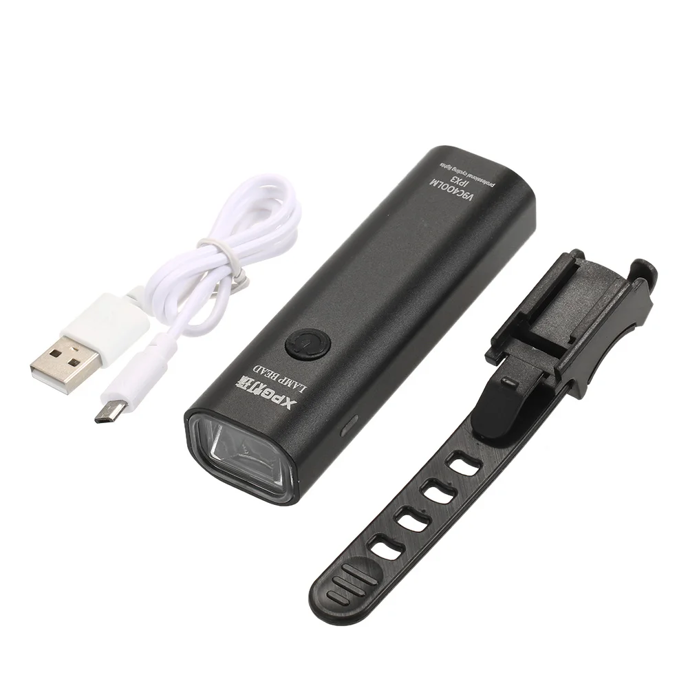 Велосипед свет супер яркий велосипед фар USB Перезаряжаемые 400 lm 3 режима Детская безопасность фонарик велосипед передний свет Аксессуары для велосипеда