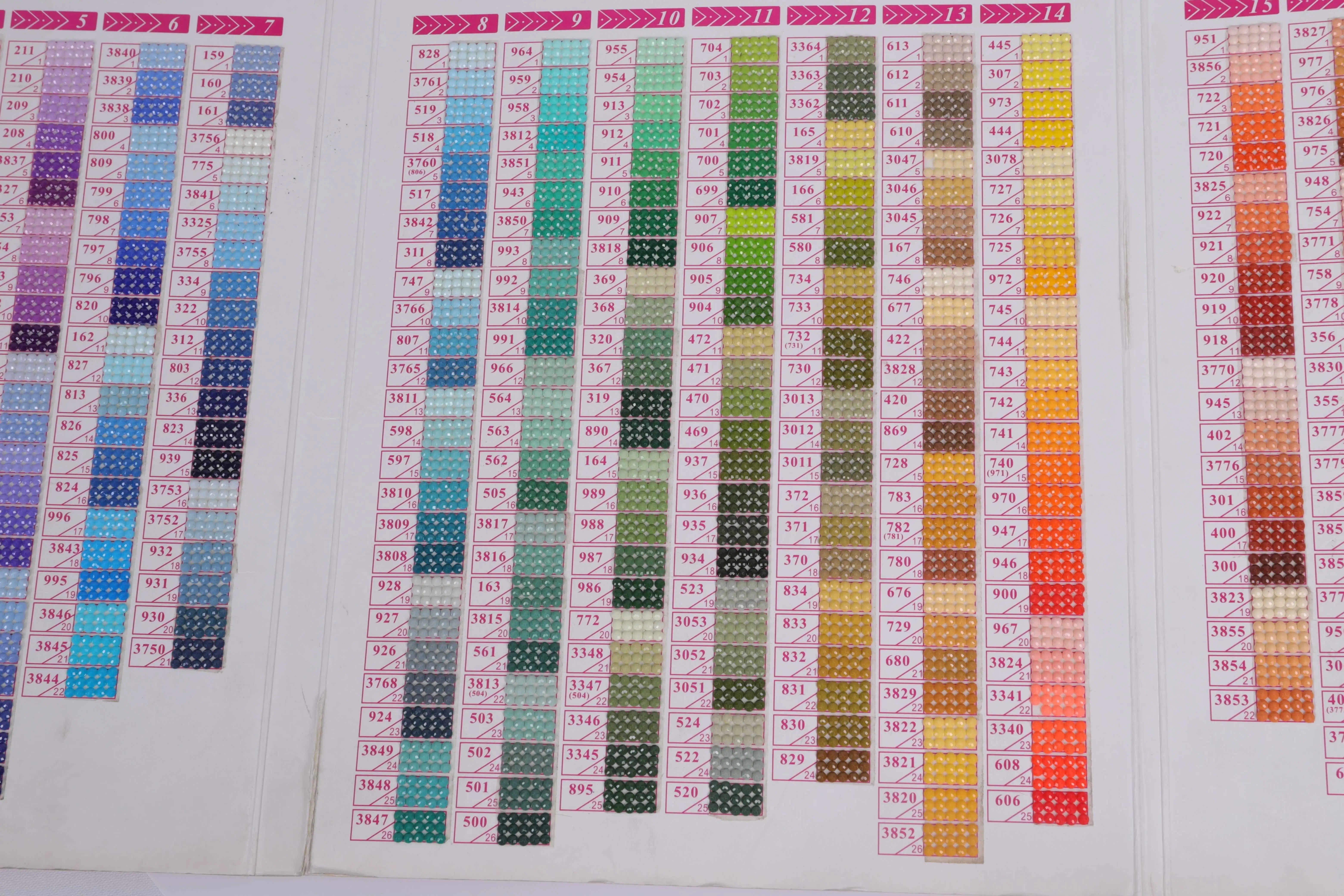 Diy Paint Color Chart