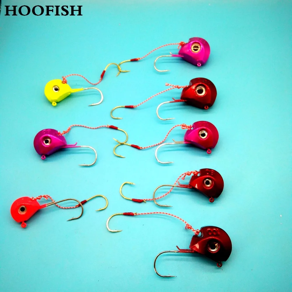 HOOFISH 1 шт./лот свинцовый рыболовный крючок 140 г/120 г/100 г/80 г/60 г/40 г свинцовая головка