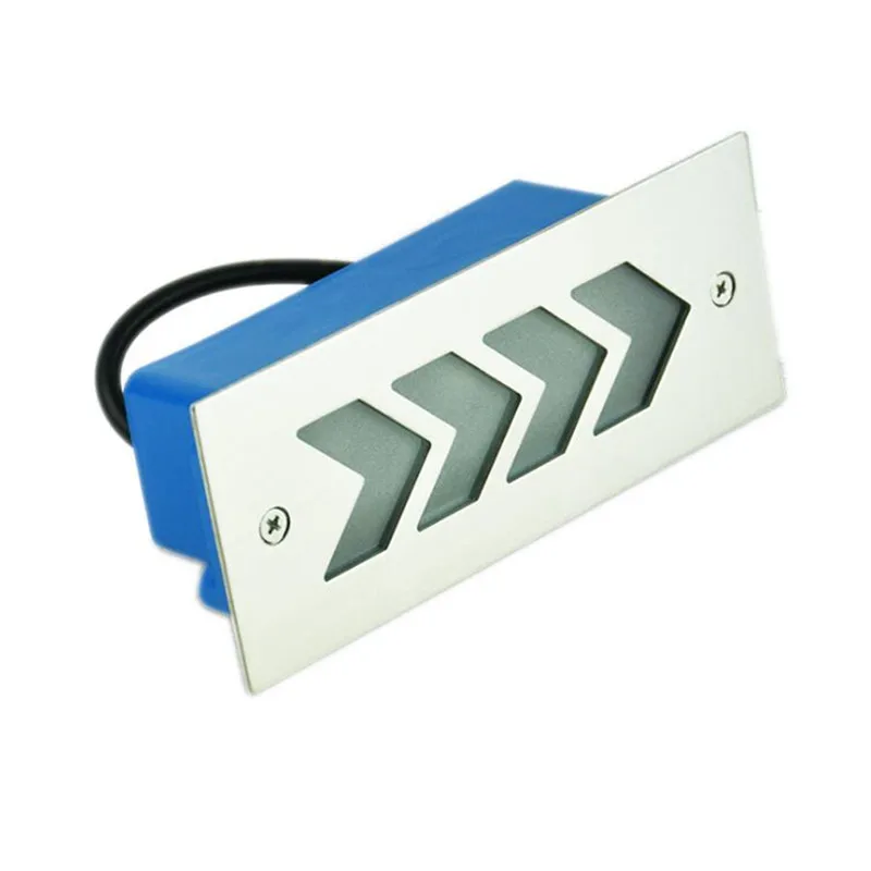 

Free Ship 4W Pathway Light Outdoor Waterproof Ground Step Light Emergency Light Lamp High Power Led Fixtures For Garden Porch